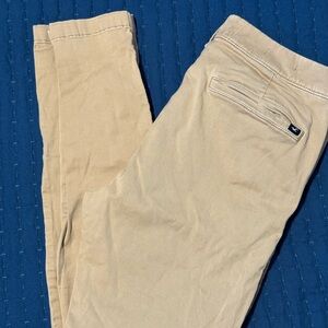 Hollister Tan Chinos Slim Fit Casual Wear